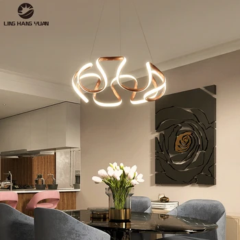 

LED Pendant Light for Living room Dining Room Lustre Luminaire Indoor Decor Hanging Lighting Fixtures Home Pendant lamp 40w