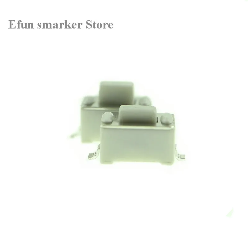贴片开关 白色轻触 开关贴片 3X6X4.3 按键3X6X5mm 两脚贴片 (3)