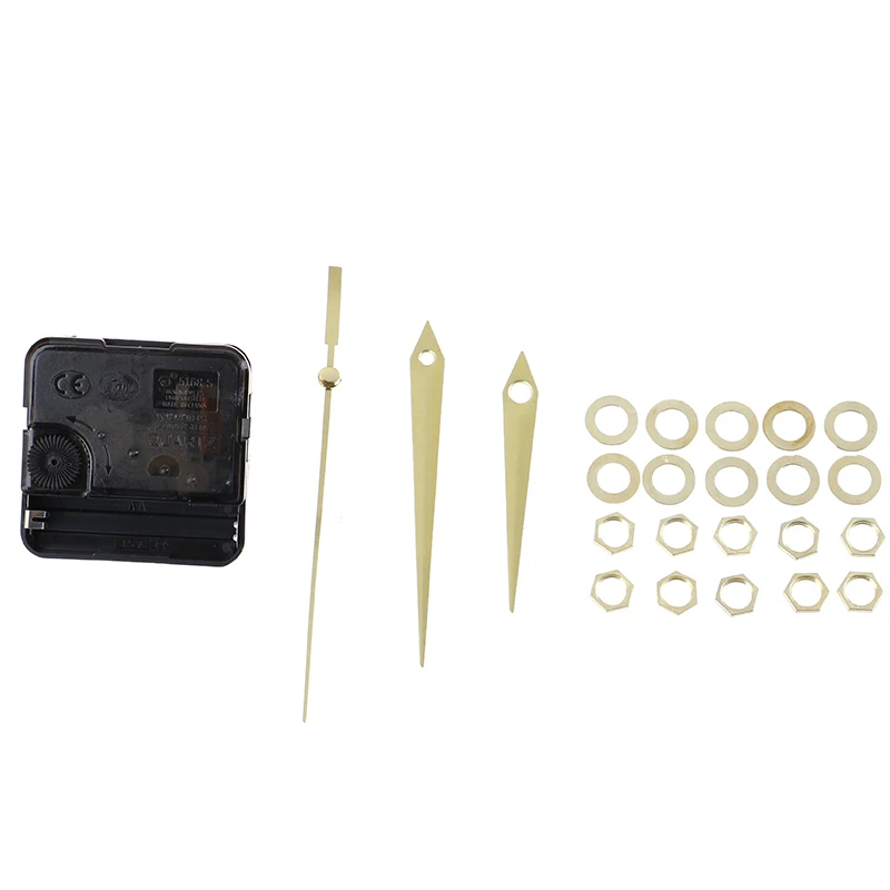 1 Set Hanging DIY Quartz Watch Silent Wall Clock Movement Quartz Repair Movement Clock Mechanism Parts Clock Parts with Needles