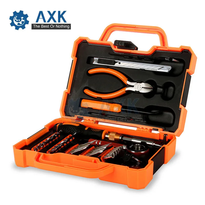 

47 in 1 Professional Electronic Precision Screwdriver Set Hand Tool Box Set Opening Tools for iPhone PC Repair Tools Kit AH002