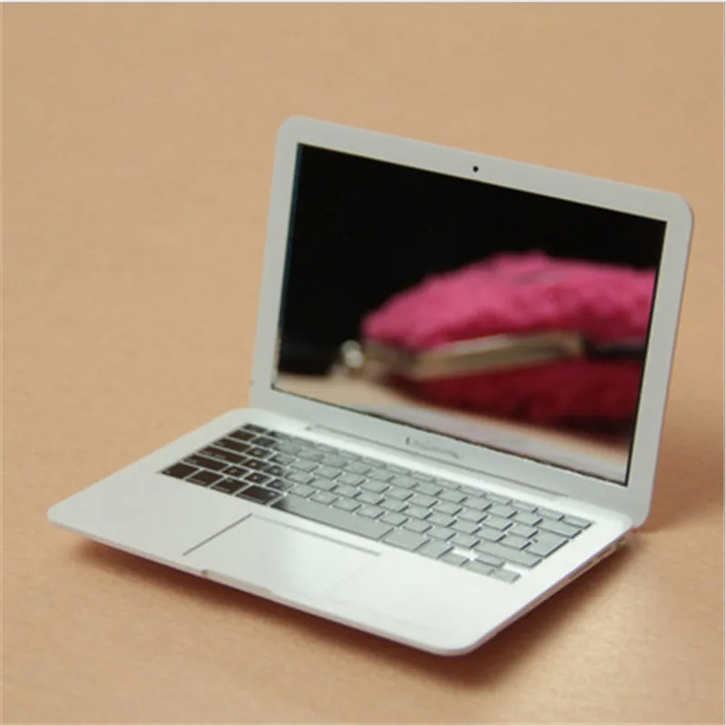 

Portable Little High Quality Mini Mac Makeup Mirror for Apple Notebook Macbook Shape Air Apple Computer Portable Creative Mirror