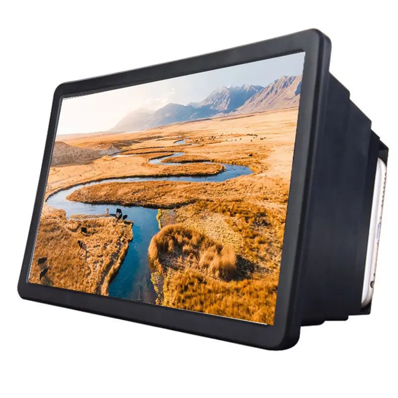 

F2 Mobile Phone Screen Amplifier Holder Thicken Lens Mobile HD Video Amplifier For iPhone Xiaomi SamSung HuaWei