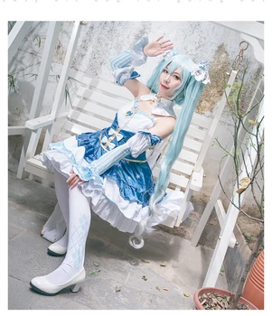 

Cosplay Snow Hatsune 2019 Snow Princess Hatsune Miku Clothes