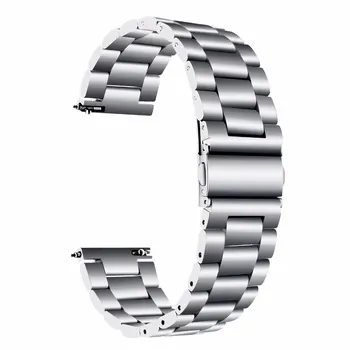 

22MM Width Stainless Steel Band For Samsung Gear S2 S3 Galaxy Sport Watch Strap Metal Wristband Classic Watch Band