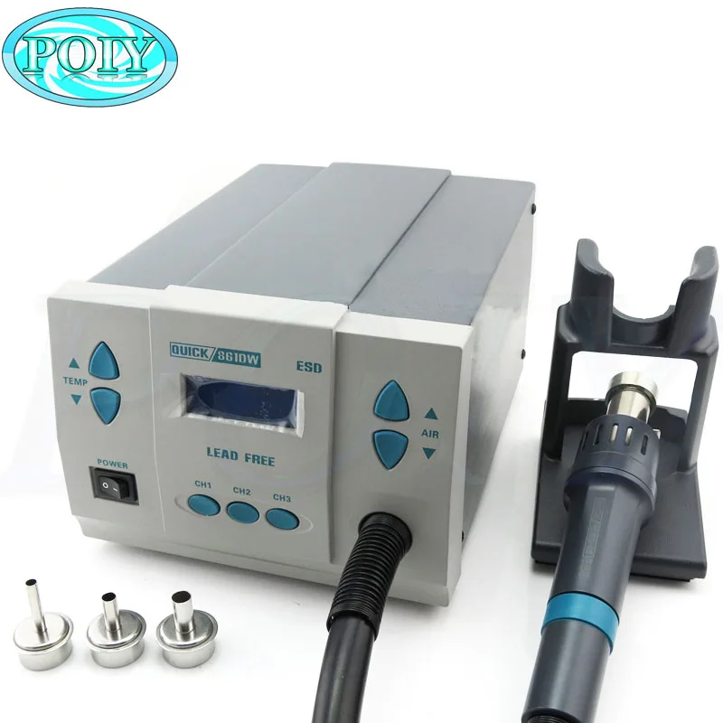 861DW Оригинальная быстрая паяльная станция Quick инструмент для ремонта 861 dw de smd