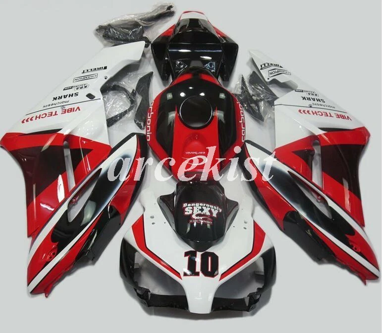 

OEM Quality New ABS Injection mold Full Fairing Kit Bodywork fit for CBR1000RR 1000RR 2004 2005 04 05 custom Free red black 10