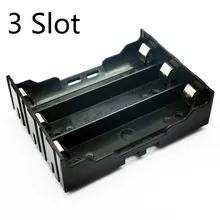 5Pcs 3 slot 18650 Battery Case Battery Holder Storage Box For 18650 Rechargeable Battery DIY