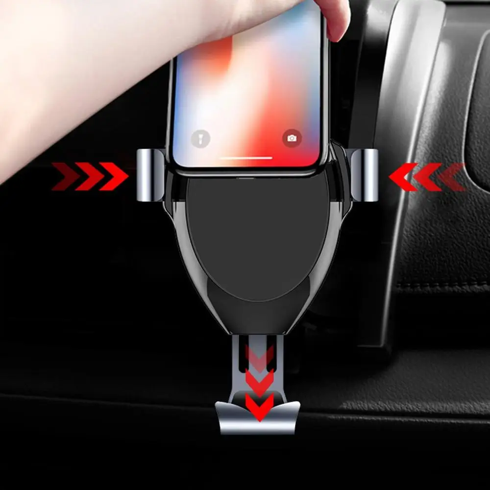  Qi auto drahtlose ladegerät halter für IPhone 11 XS XR X 8 10W schnell lade unterstützung für Samsu