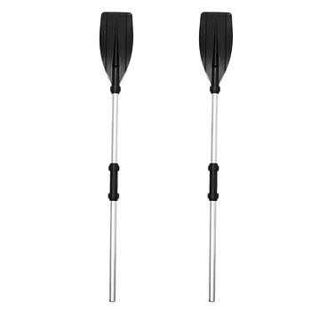 

Hot 2Pcs Detachable Assemble Strengthened Aluminium Boat Oars Paddle Long Oar PVC Inflatable Boat Fishing Kayak Accessories
