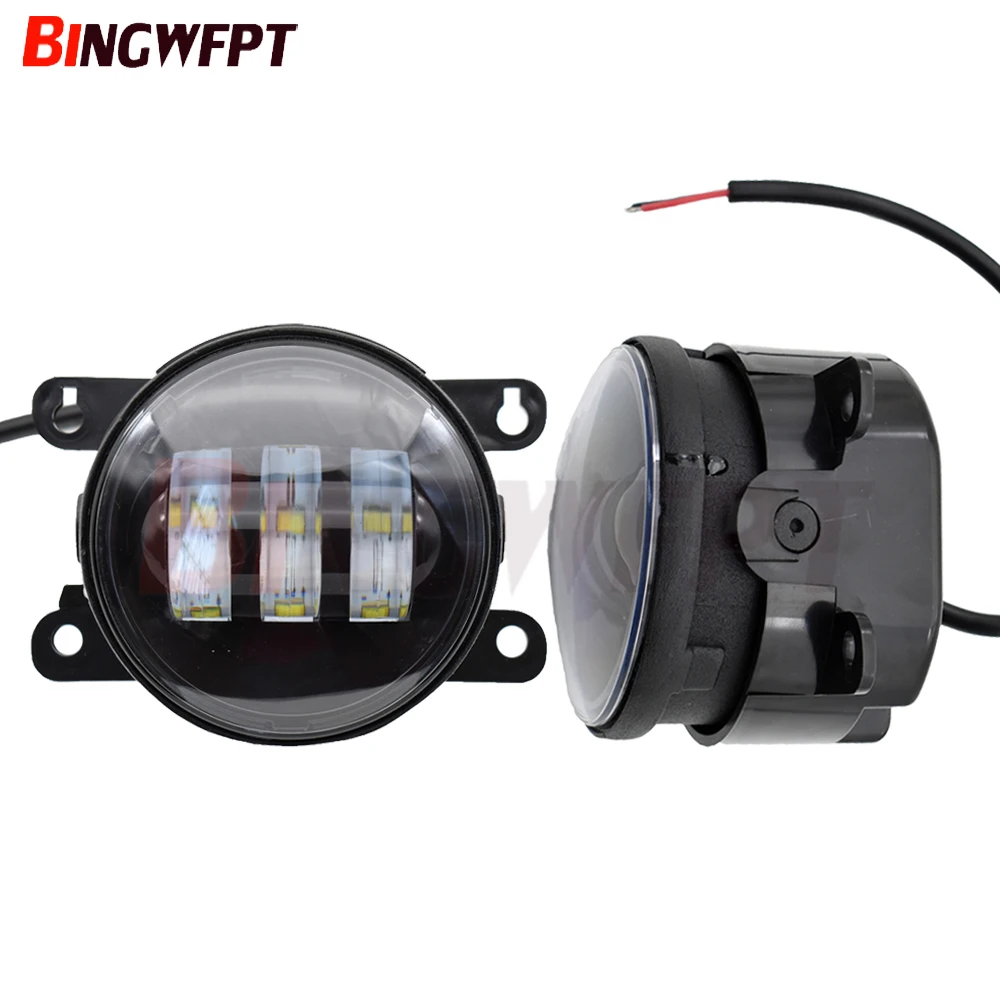 

1 Pair LED Fog Light Lamp Front Bumper Light For Jeep Cherokee KL 2014 2015 2016 For Lincoln Navigator 2007-2015