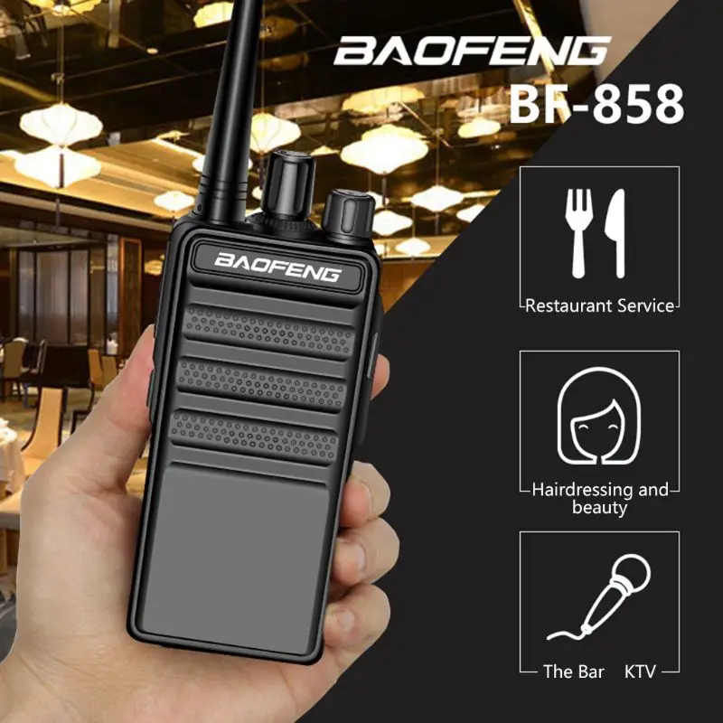 Talkie à Prova Rádio em Dois 2021 de Alta Potência Atualização Feng Walkie Dm3água Sentidos M3gd Bao Bf-858 8 Walkie-talkie