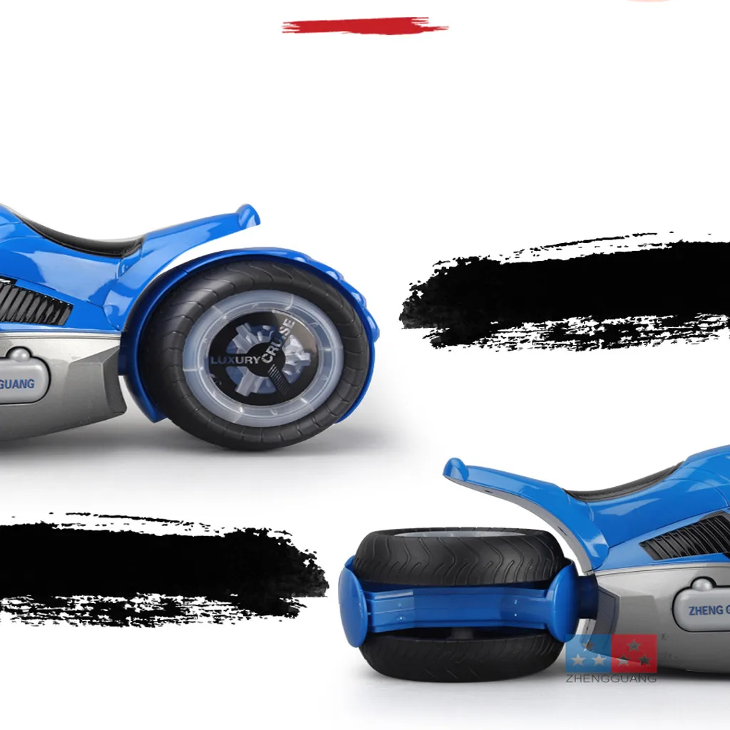 Радиоуправляемая Автомобильная игрушка 1:14 тело светомузыкальный проектор RC заднего колеса мотоцикла привод Дрифт мотоциклетный трюк игрушка 9,2