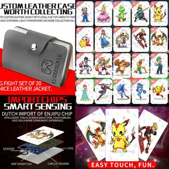 

For Nintendo Switch Super Smash Bros Ultimate NFC For Amiibo Compatible Card Set of 20