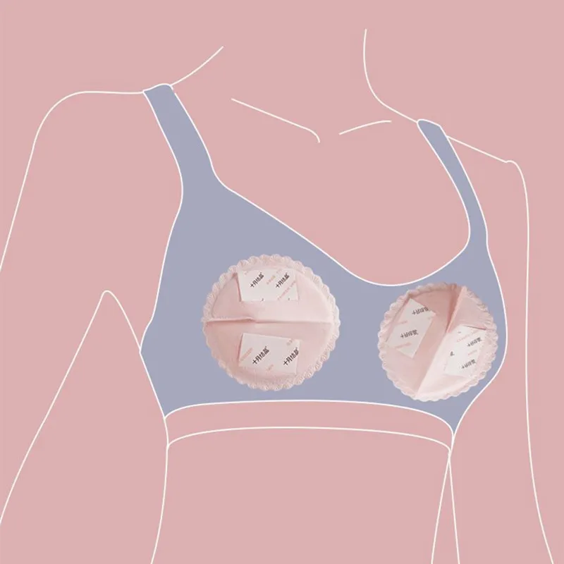 30/100 pieces of disposable anti-overflow breast pads, breast pads for mother feeding and nursing, leak-proof design 6