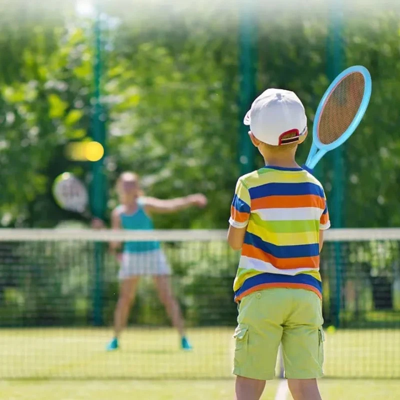 Children's Badminton Tennis Racket Beginner Training Outdoor Beach Tennis Kindergarten Baby Parent Child Interactive Toys tennis racket