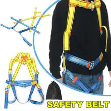 Рабочая защита от падения-Оборудование безопасности-жгут кровля-инструмент промышленная конструкция жгут всего тела типа D-кольцевой ремень