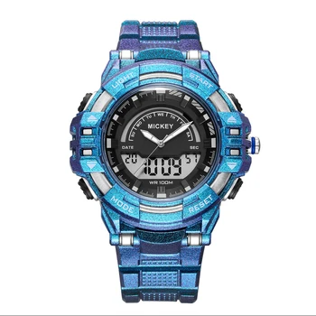 

Disney Child Digital Sport Watch Multifunctional Dual Display 100M Swim Wristwatches For Boys Girls Teenage Sport Watch