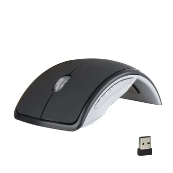 

2.4G Foldable Wireless Mouse Arc Touch Optical Computer Mice For PC Laptop