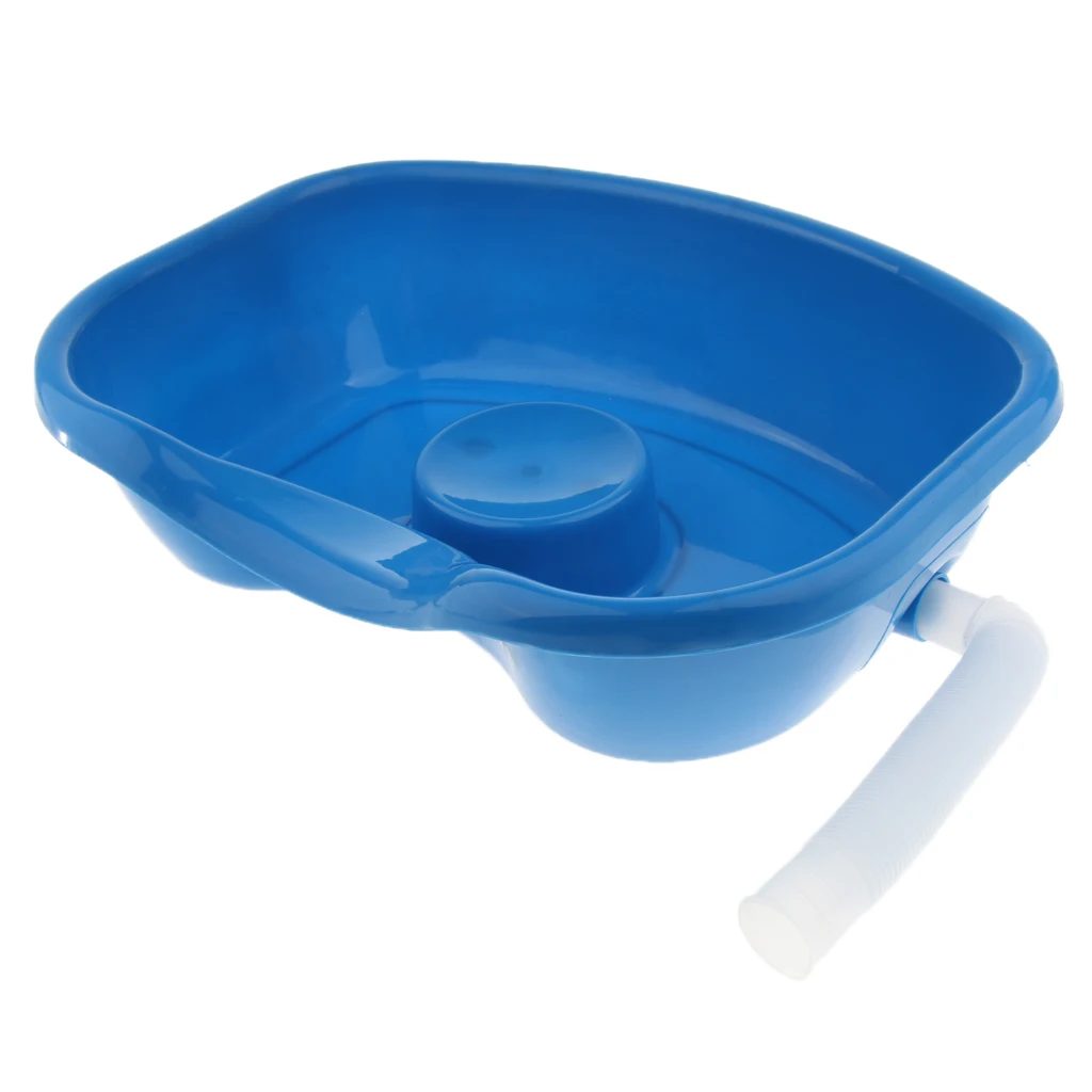 2 Pieces Hair Washing Basin Tray, Shampoo Tray Nursing Bed Basin for Elderly Disabled Care / Pregnancy Postpartum