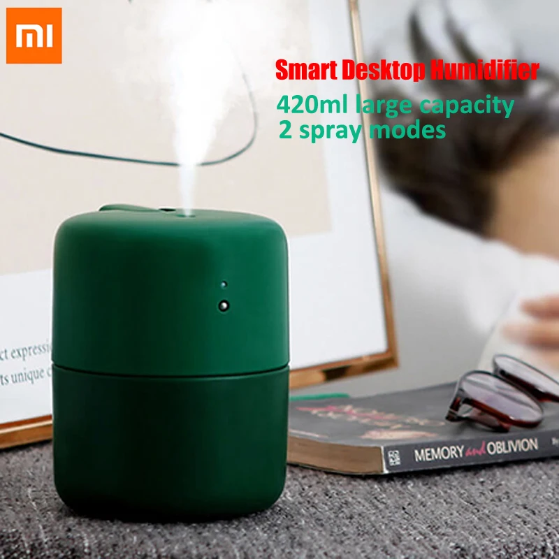 

Mijia VH 420ml Air Humidifier Touch Smart Desktop Mini Humidifier Nano-Scale With Breathing Lamp for Office Car Humidify
