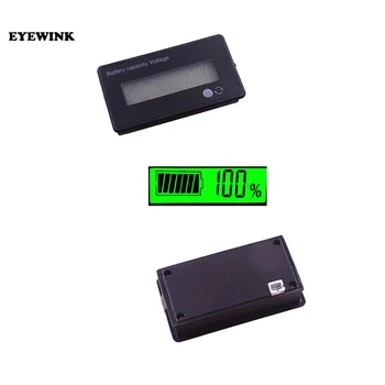 

12V 24V 36V 48V 60V 72V 84V Lead-acid Battery Capacity Indicator Lead Acid Power Level Display Meter LCD Display Voltage C32