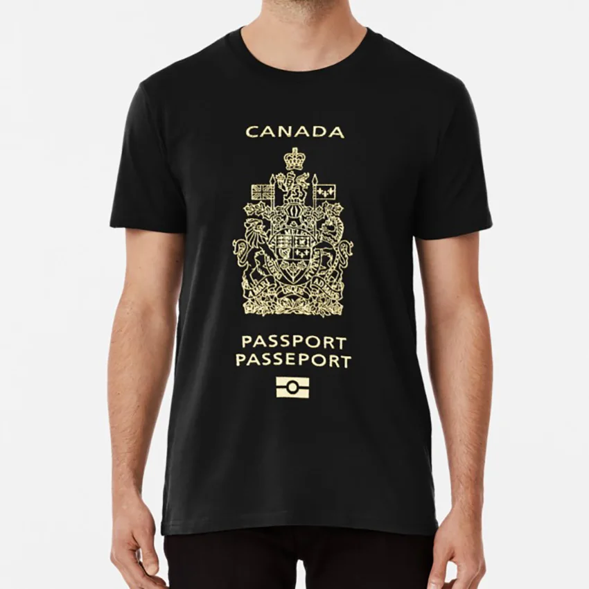 Канадский паспорт футболка Канада США Америка патриотизм я люблю Канаду toronto