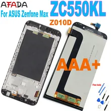 Original Für ASUS Zenfone MAX ZC550KL Z010D Z010DA LCD Display + Touch Screen Digitizer-bereich Sensor Modul Glas Montage