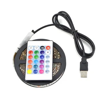 

5050 Remote Control Waterproof TV Universal Background Decoration RGB Ip65 Car Styling Computer LED Light Bar