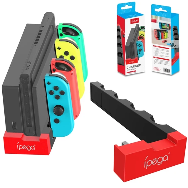 Controller Charger Charging Dock Stand Station Holder For Nintendo Switch Joy-Con Game Console Gamepad Accessories 5