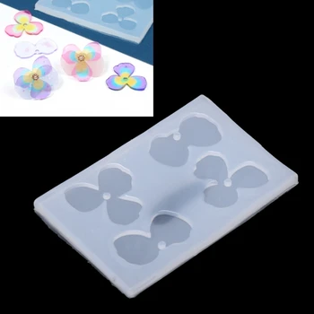 

Silicone Jewelry Mold Flower Petal Earring Pendant Epoxy Resin Casting Mold Tool