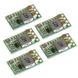 Mini Module d'alimentation électrique DC DC abaisseur 3A, convertisseur Buck réglable 1.8V 2.5V 3.3V 5V 9V 12V pour Arduino, Kit de bricolage 8 pièces/lot 