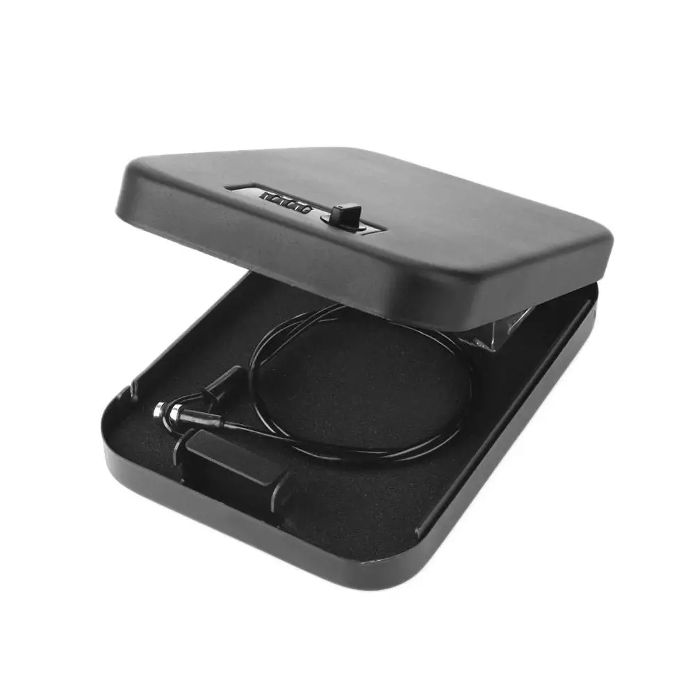  Portable Password Safes Car Safe Box Valuables Money Jewelry Storage Box Security Strongbox 1mm Col