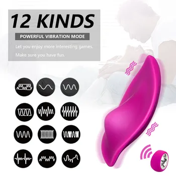 Clitoris stimulator Wearable Vibrator Sex Toys for Wome Remote Control Invisible Vibrating Egg Panties Vibrator For Couple Adult 2