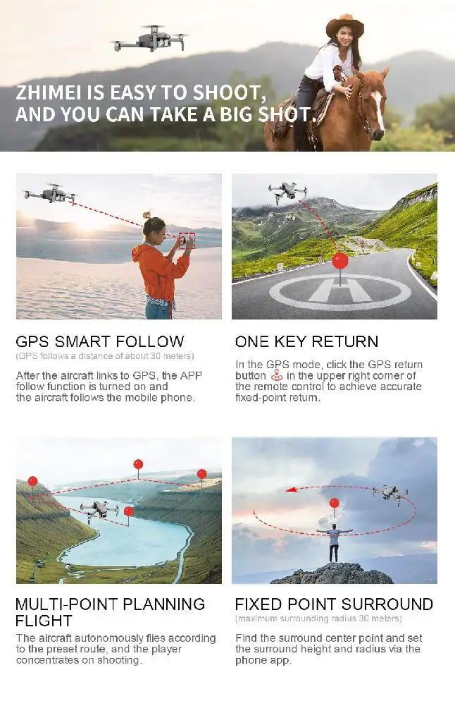 L109/L109-S gps Дрон 4K камера x50 зум 5G wifi 1 км Расстояние 25 минут Квадрокоптер RC вертолет Профессиональный селфи Дрон