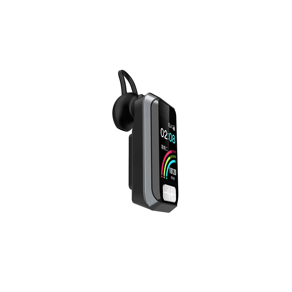 H207 Bluetooth наушники-браслет пульсометр кровяное давление фитнес-трекер Водонепроницаемый ЭКГ PPG для мужчин и женщин смарт-браслет