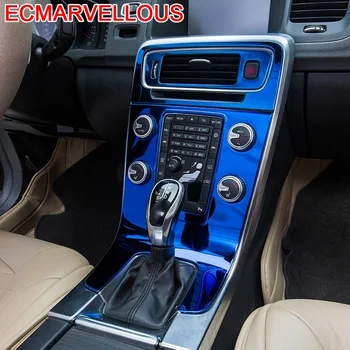

Control System Gear Panel Automobile Modified Decorative Car Styling Accessories Sticker Strip Modification 18 19 FOR Volvo S60L