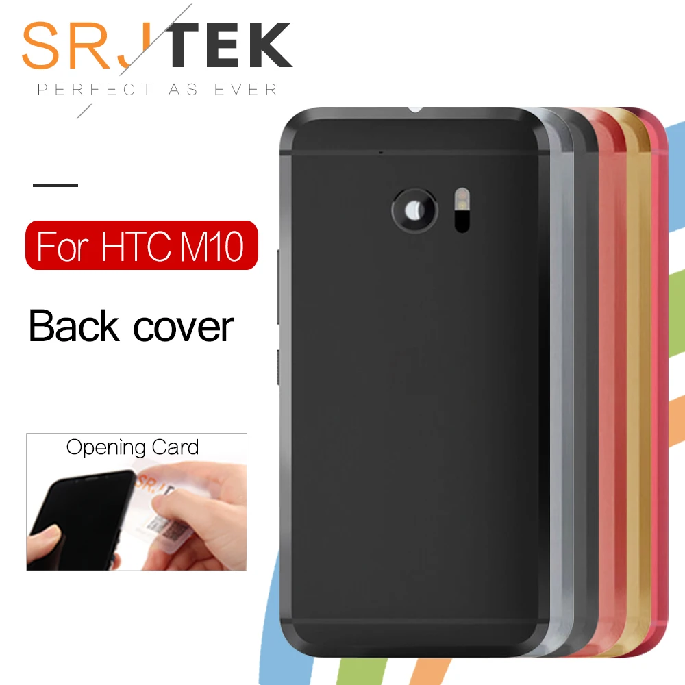 

SRJTEK Housing Case For HTC M10 M 10 Battery Door Back Cover For HTC M10 Back Cover Case Battery Cover with Volume+Camera Lens