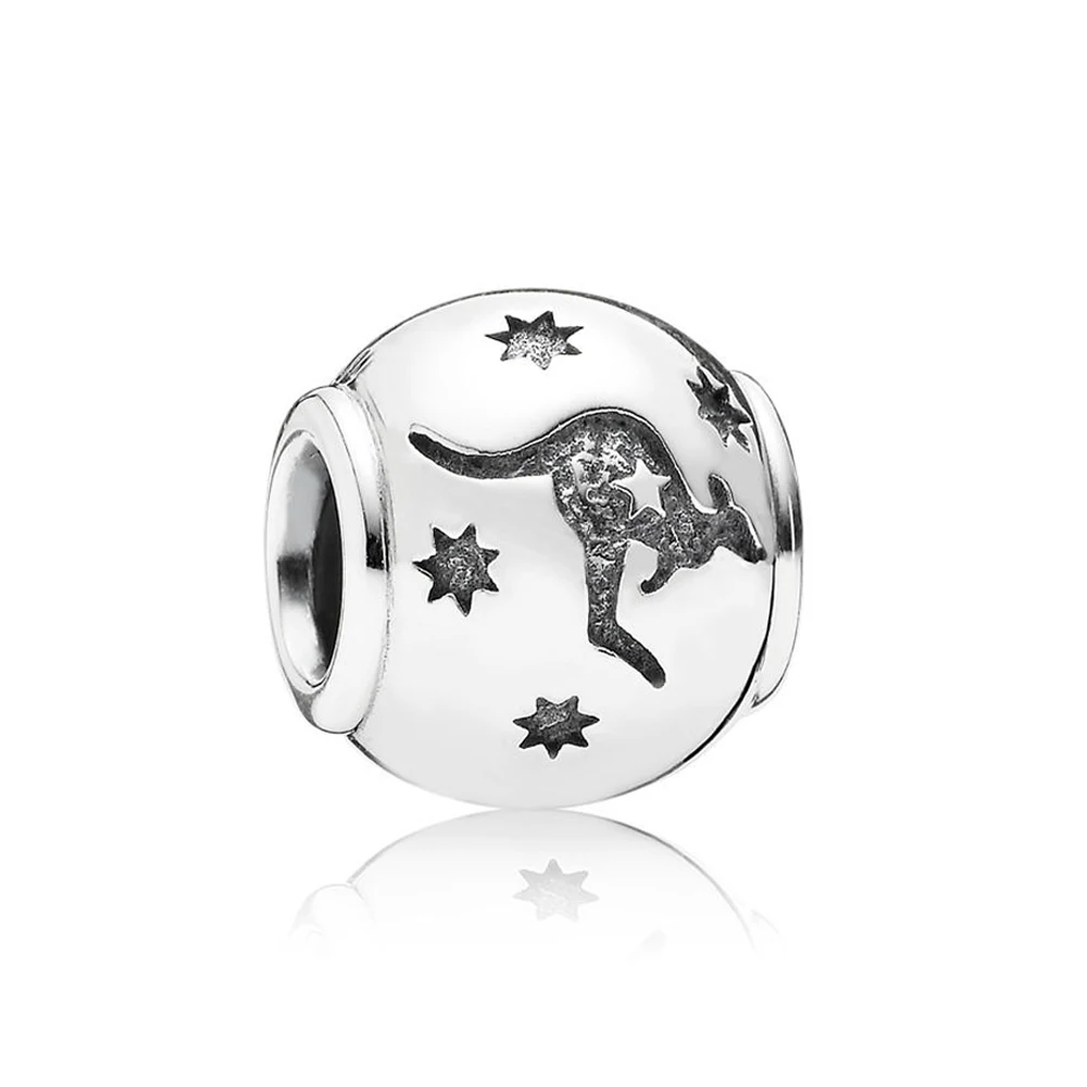 PDB ZZ 45 Original 925 sterling silver fashion charm jewelry, original logo gift wedding jewelry for ladies jewelry