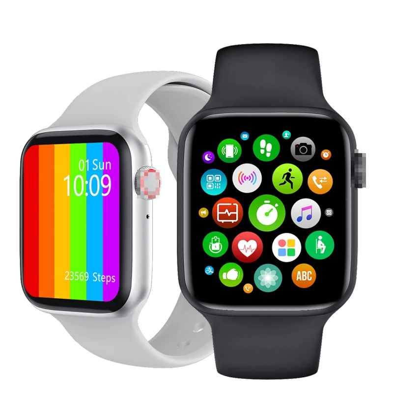 US $252.00 Smartwatch IWO W26 44mm Watch 6 Smart Watch Thermometer ECG Heart Rate Monitor Temperature IP68 Waterproof PK IWO 8 IWO 13 12