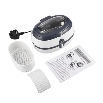 

Stainless Steel 600ML Capacity 40 KHz Digital Ultrasonic Cleaner for Professional Jewelry Watch Glasses and Home Use DK-08A