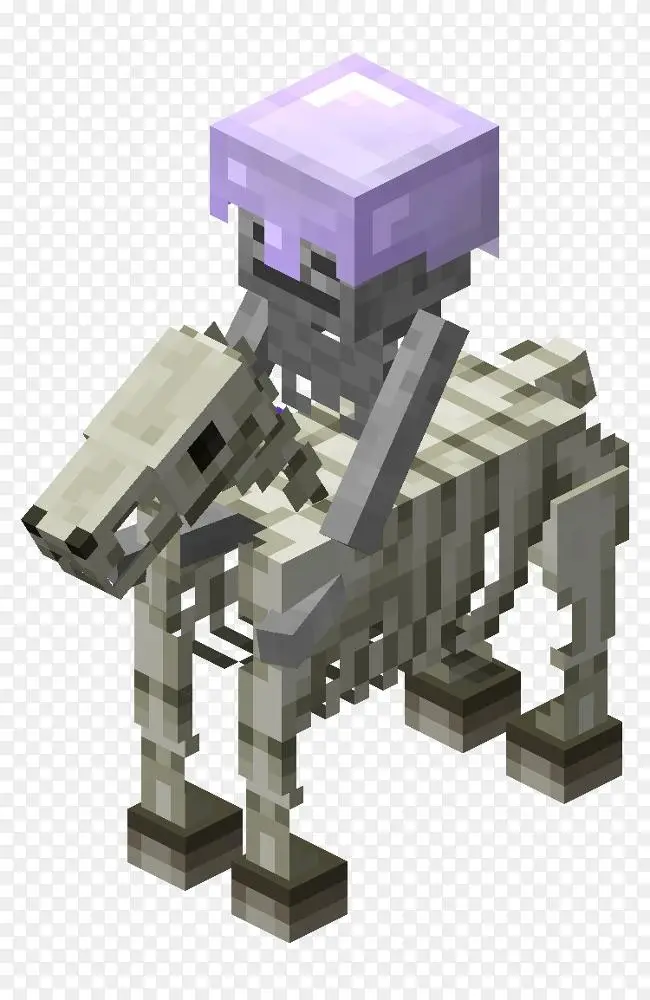 "我的世界":袖珍版马骨架png图片素材下载_图片编号4620107-png素材网