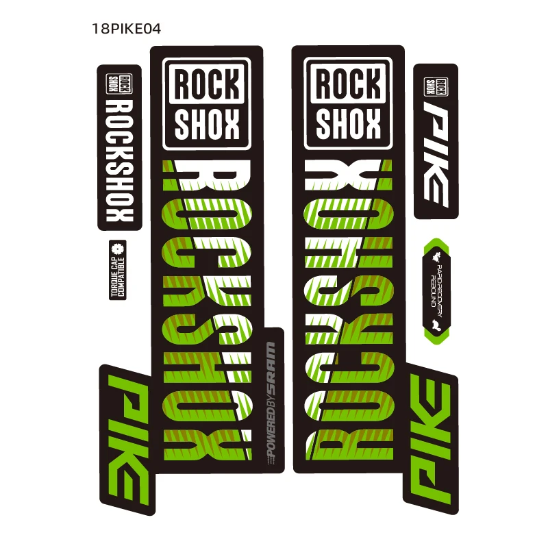 Щука рок SHOX MTB вилка наклейка для горного велосипеда Rockshox велосипед передняя вилка наклейка