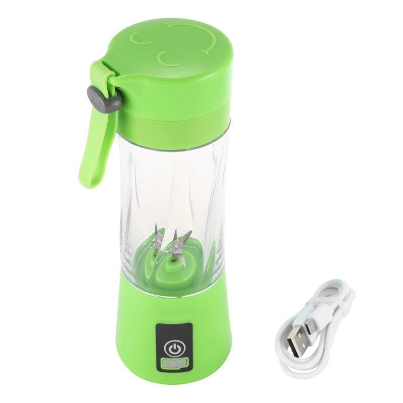 Portable USB Rechargeable Blender Mixer 6 Blades Juicer Handheld Smoothie Mini Juice Cup Electric Fruit Juicer Machine