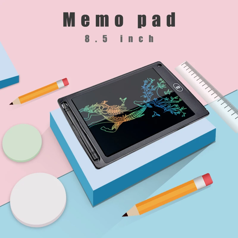 10 дюймовая и 8 5 Мини ЖК-доска для письма рисования детей графическая доска