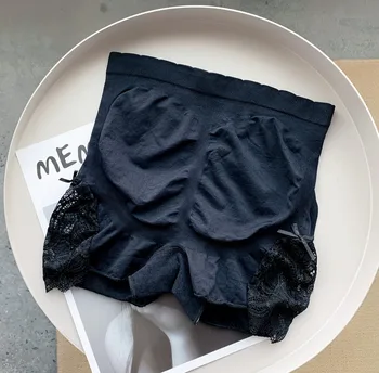 

Women Safety Short Pants Breathable Solid Soft Body Shaper Briefs Butt Lifter Panty Booty Enhancer Hip Push Up Booster