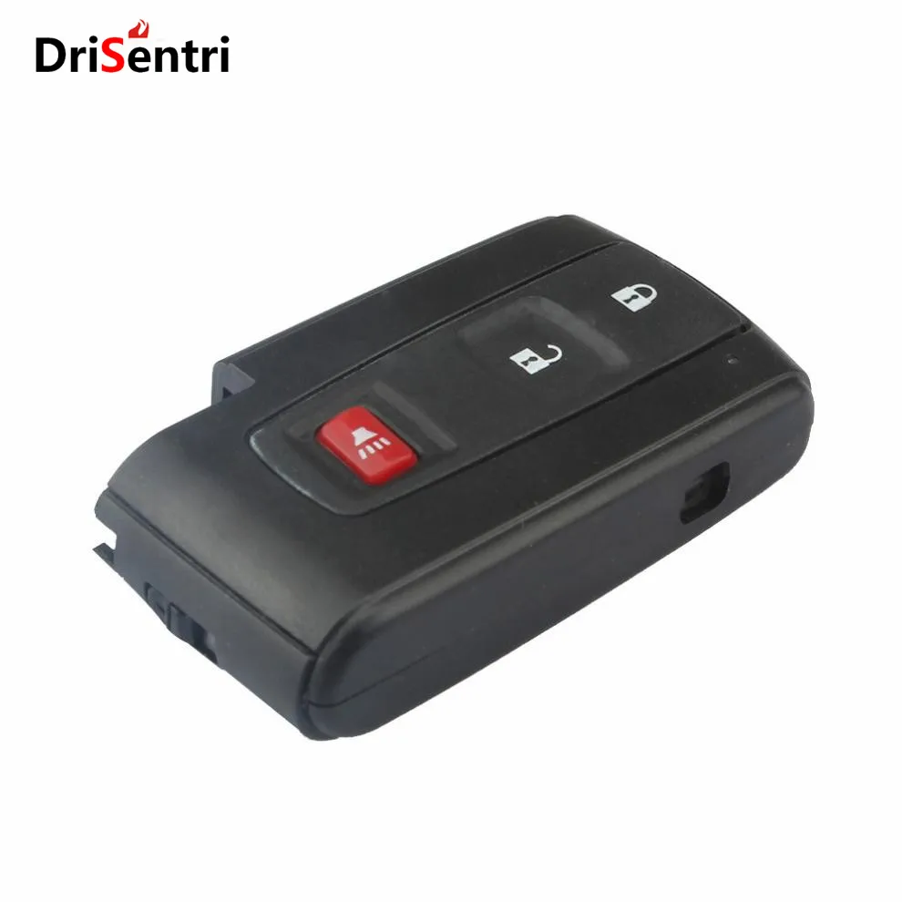 

Black 2 + 1 Buttons Replacement Shell Remote Key Case Fob for 2004-2009 Toyota Prius New