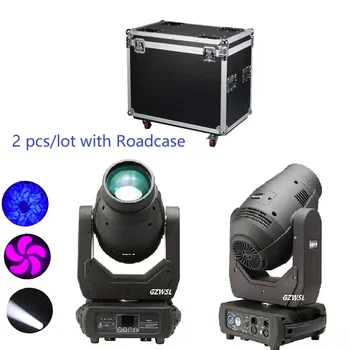 

2pcs/lot Night Club Stage Light Super Beam 250w Moving Head Light Packed with Flightcase