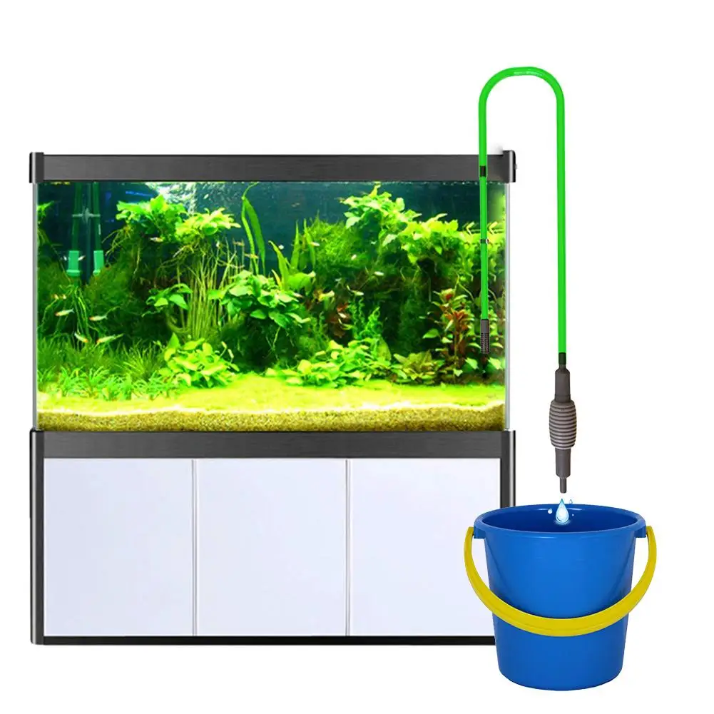 Aquarium Gravel Cleaner Aquarium Automatic Water Changer Vacuum Change Water Tank Siphon Suction Cleaner Water Changing