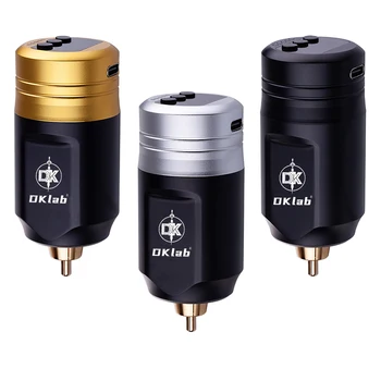 

DKLAB KL-2 Wireless Tattoo Power Supply,Tattoo Battery,Rechargeable Wireless Power for Tattoo Machine,Lithium Polymer 1600mAh