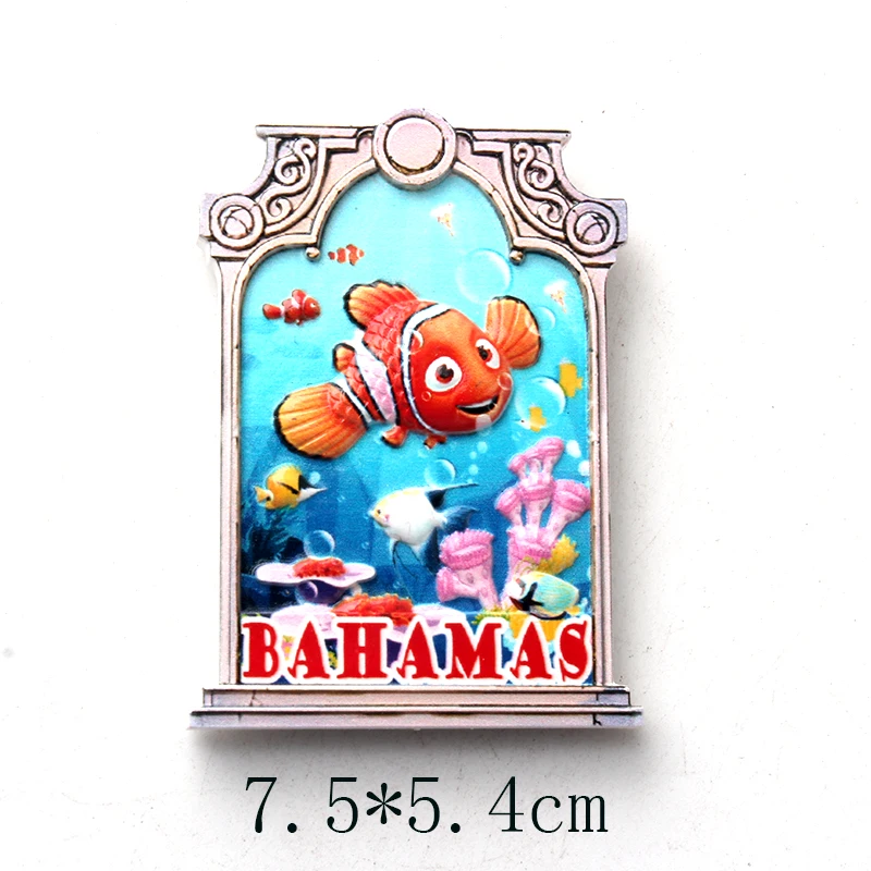 Details about   Greetings From Nassau Bahamas 2" X 3" Fridge Magnet. 